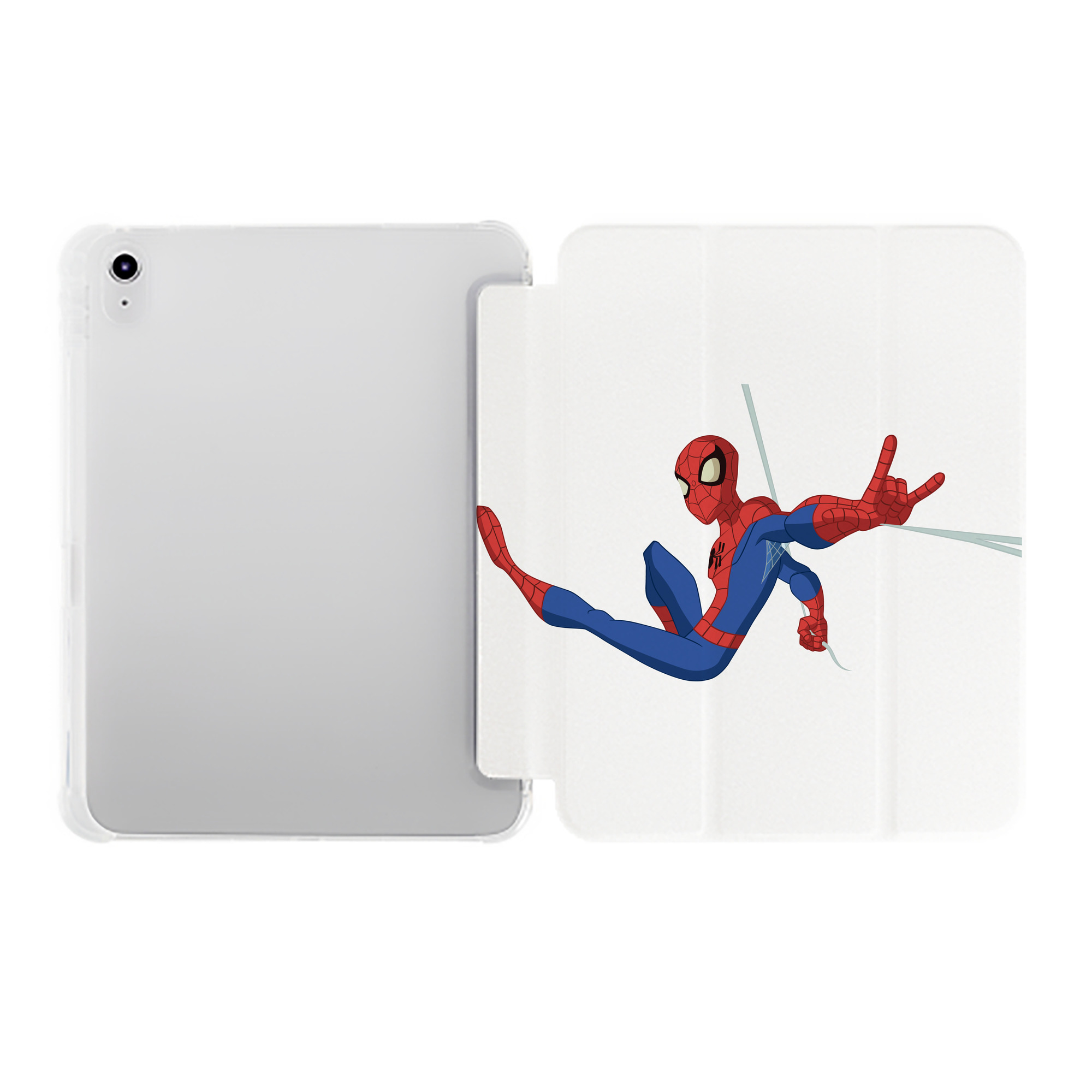 （画像用） アベンジャーズ The Avengers IPad ケース ペン収納付き 三つ折りスタンド PUレザー×シリコン 対応機種9.5/10.5/10.9インチ